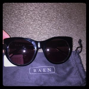 New black cat eye Raen Sunglasses